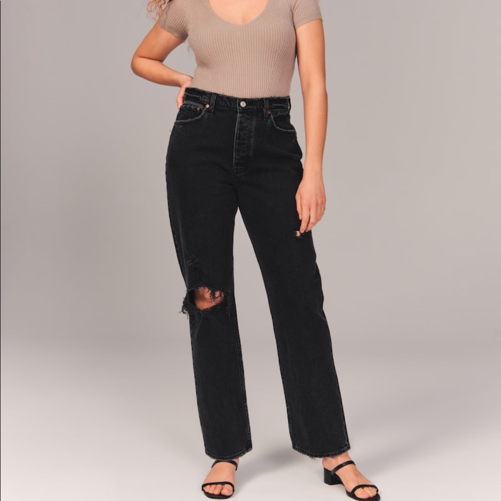 Abercrombie Dad Jeans